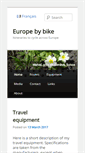 Mobile Screenshot of europebybike.info